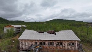 Заброшенный уголок Таймырской "Швейцарии". Шахта Котуй, поселок Каяк. 2024г