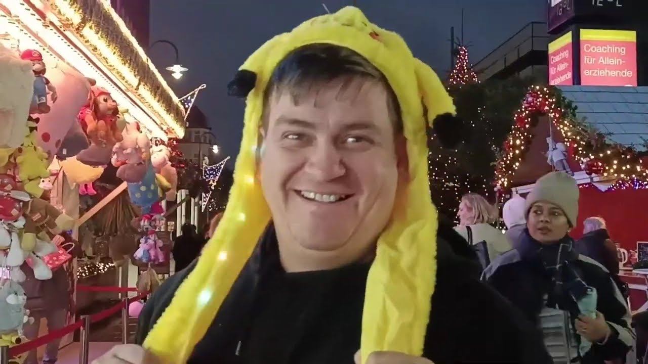 Первая Рождественская ярмарка ! Наша жизнь в Германии! Леверкузен. Weihnachtsmarkt Deutschland.23.1