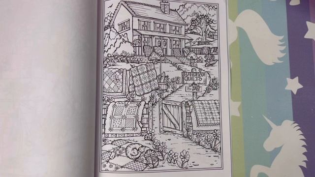 Village Charm By Teresa Goodridge | Flip Through | Adult Coloring