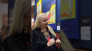 видео с открытия антикварного салона Гостиный двор, стенд Профессорская квартира