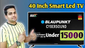 Blaupunkt 40 Inch smart Android LED TV review ⚡ |Best 40 Inch Led Tv Under 15000| March 2022|