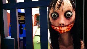 MOMO HAS CAPTURED ME.. WE HAVE TO ESCAPE! || MOMO 2 ENDING Creepypasta Horror Game