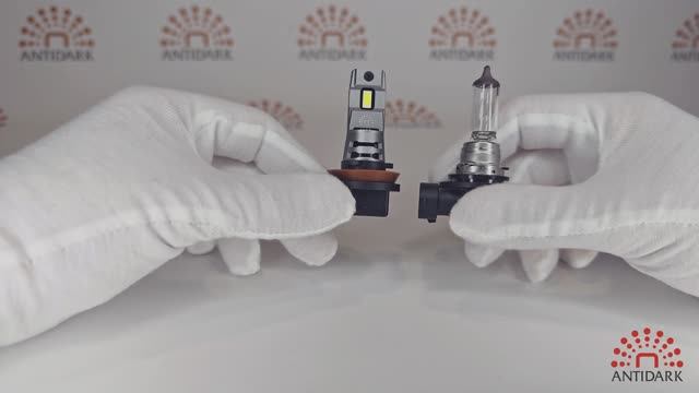 HB3 LED лампы 1:1 с галогеном, с активным охлаждением. Новинка 2024! смотреть онлайн