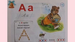 1-сынып Әліппе 13-сабақ Аа дыбысы мен әрпі А дыбысы А әрпі