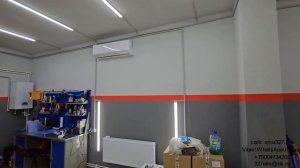 Переделка гаража под автосервис Как сделана вентиляция и отопление