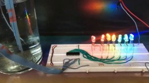 Water level indicator circuit,simple circuit with ULN2003 IC to display water level