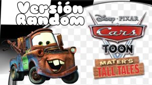 Cars Toons Las 500 1/2 de Radiator Springs Versión Random 🤪