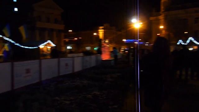 Площадь Королева, Житомир - НГ 2015 смотреть онлайн