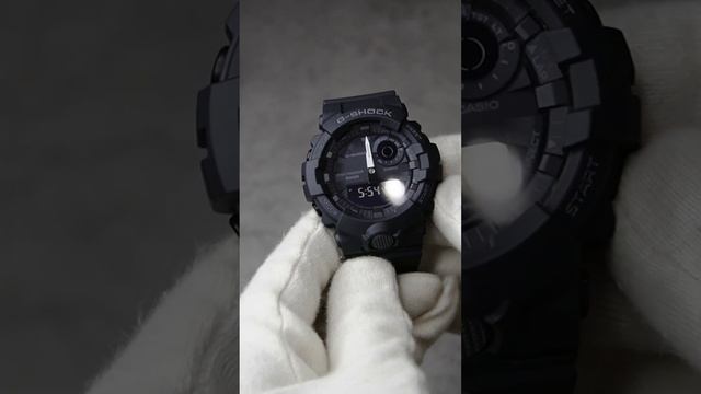 Casio G-Shock GBA 800 - Настройка на час и дата смотреть онлайн