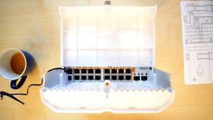 Unboxing the Mikrotik Netpower 16p with Angry Barry
