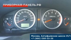 Ремонт панели приборов Nissan Almera N16 светомузыка, отказ работы датчиков