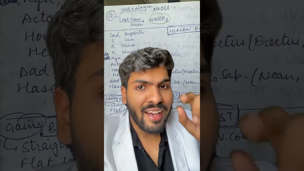 human evolution trick learning hack #neet #aiims #neetbiology