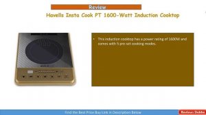 Best 5 Induction Cooktop in India - Review | सबसे अच्छा इंडक्शन कुकटॉप