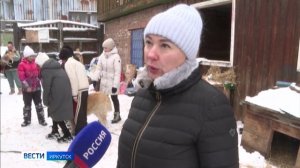 Ученики 14-й школы Иркутска помогают приюту для собак