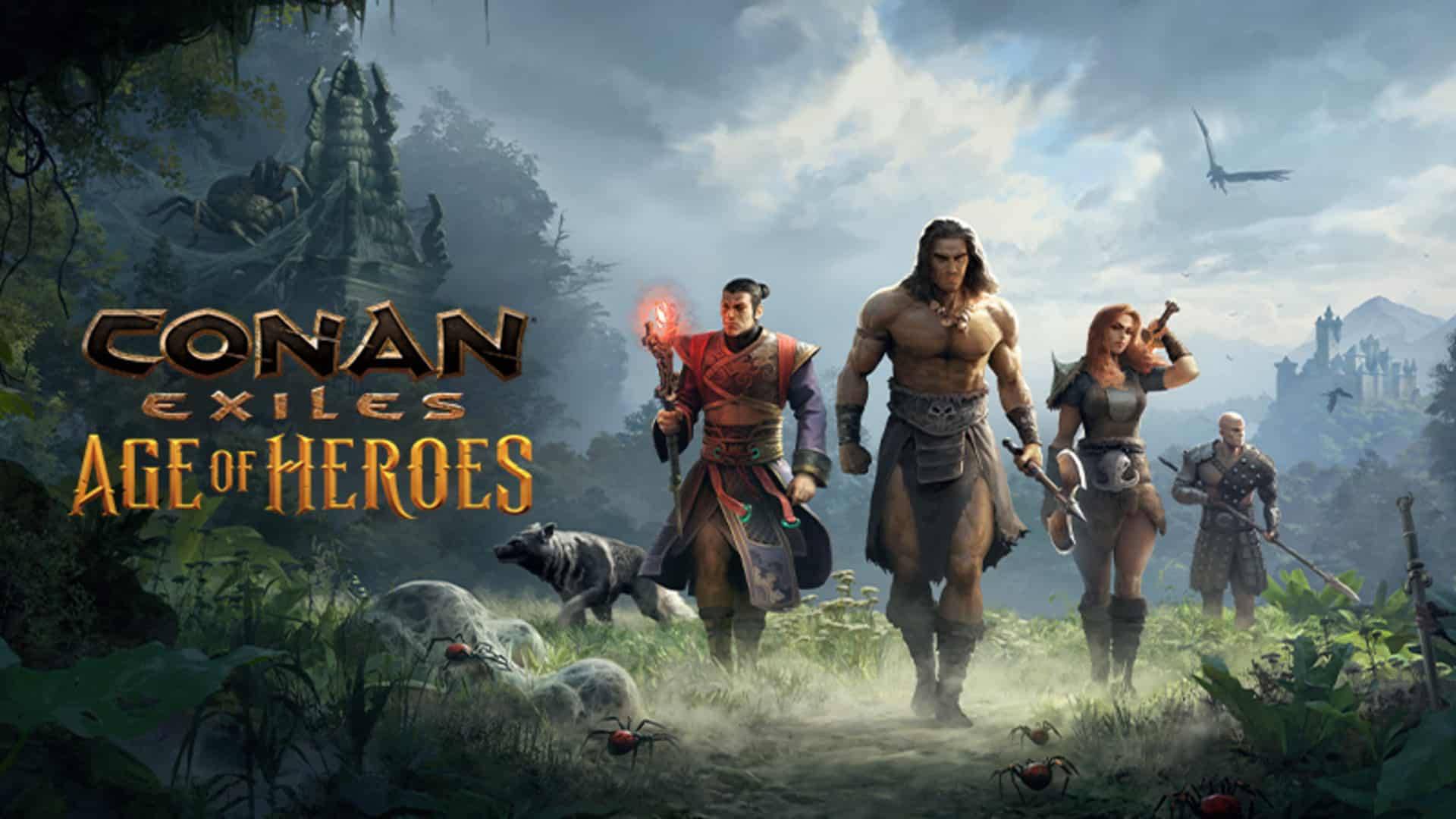 Conan Exiles Age of Heroes ►ПЕРВЫЙ БОСС► ВЫЖИВАНИЕ 3 ►