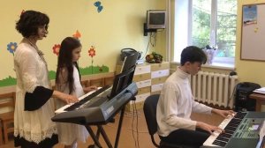 Н. Мордасов «Давным- давно»( аранж. Т.Киселева) .Николай и Аполлинария Поповы.