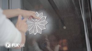 Спрей для декора окон и зеркал "Снег" | FIX PRICE