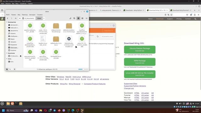 Installing Wing 101 using deb package