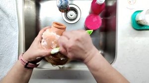 Восстановление куклы ГДР-чистка резины, разбор и чистка глаз, восстановление пробора