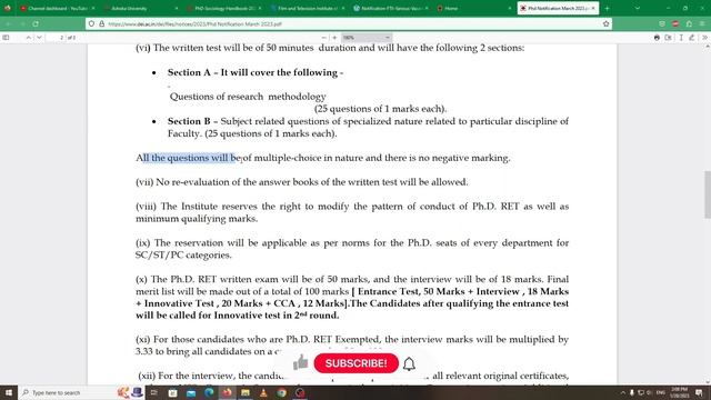 PhD Admission 2023-24 | PhD Admission New Notification 2023 | DEI PhD Admission 2023 | DEI Agra 202