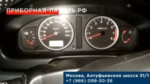 При включении поворотника не работает приборная панель Nissan Almera N16
