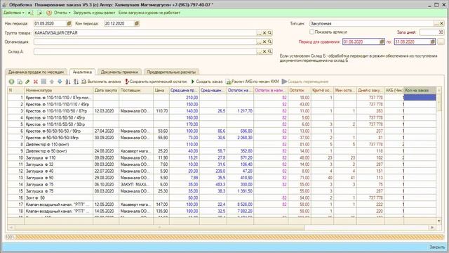 Как оформить эффективный заказ поставщику в 1С УТ 10.3 -  Часть 1