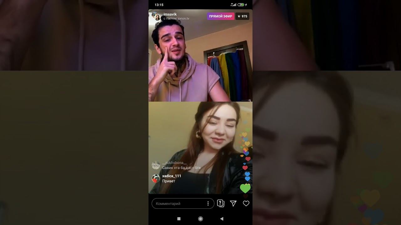 Прямой ефир   савик дар  блогеро гапзад да прямойш JONON tv смотреть онлайн