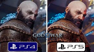 God of War Ragnarok PS4 vs PS5 Graphics Comparison