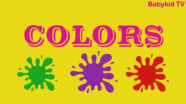 Colors Vocabulary / Colors Flashcards for kids смотреть онлайн