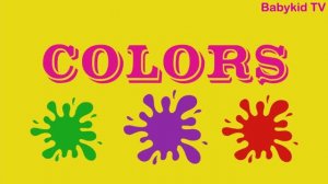 Colors Vocabulary / Colors Flashcards for kids