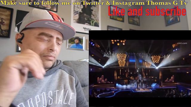 Thomas G reacting to music By Adam Lambert & Leona Lewis - Girl Crush - #country #reaction #pop