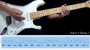 Stevie Wonder - Superstition Guitar Lesson With Tab(Slow Tempo)