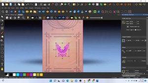 convert the image file into a vector with ArtCam 2017 and generate a toolpath for that vector.