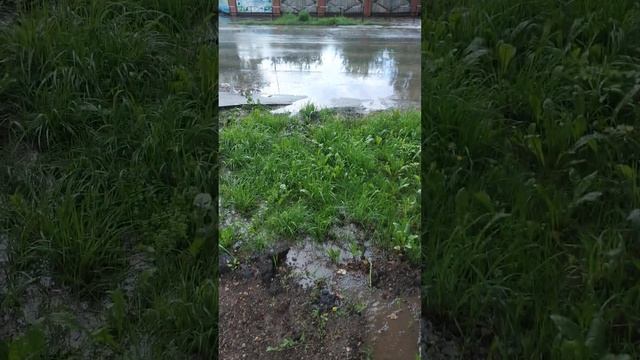 Новый тротуар сделан по технологии. #вятскиеполяны
