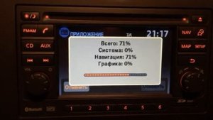Обновление карт в Nissan Connect