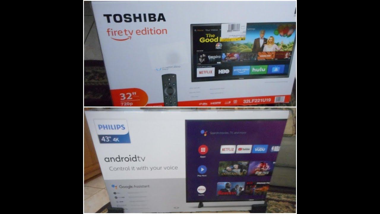 Fire TV vs Philips Android TV смотреть онлайн