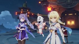 ЛАНЬ ЯНЬ ГЕЙМПЛЕЙ! НАВЫКИ! СОЗВЕЗДИЯ! GENSHIN IMPACT!