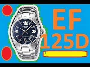 Обзор часов Casio Edifice EF-125D-2AVEF