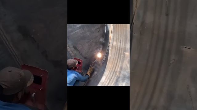 Изготовление большой цистерны