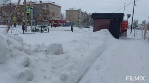 СНЕГОПАД в Благовещенске 29 ноября 2024г. Борьба со снегом.