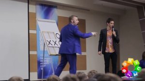 Russian showmen week рашен шоумен вик. выступление ведущего Дмитрия Олейника