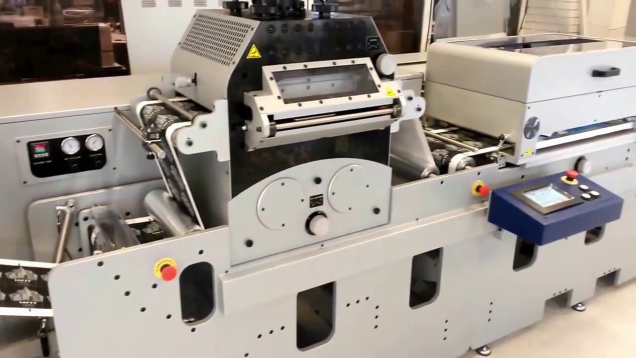 GM DC330FB комбинирана линия за производство на етикети | DC330FB Combination Print Finishing Line смотреть онлайн