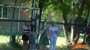 Митинг памяти и скорби в пришкольном лагере "Фантазеры"