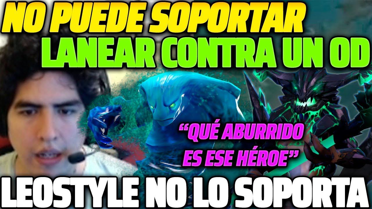 😲 NO SOPORTA A UN OD EN MID 😲 LEOSTYLE NO PUEDE SOPORTAR LANEAR CONTRA ESE HÉROE 😱 смотреть онлайн