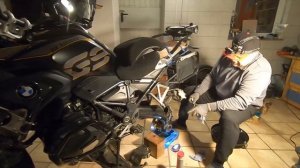 BMW R 1250 GS. Контроль кардана на влагу. Отвечаю на вопросы подписчиков