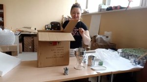 распаковка набора воскоплава