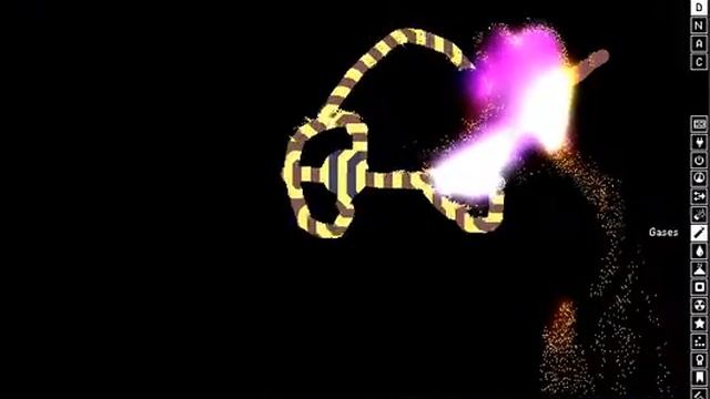 крутой симулятор физики и химии The Powder Toy