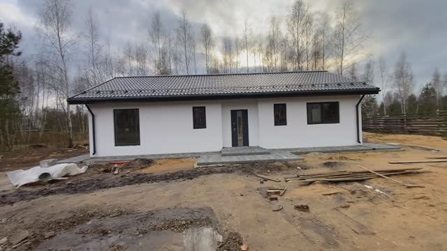 Возведение стен из газобетона и крыши из металлочерепицы | ЧАСТЬ 3