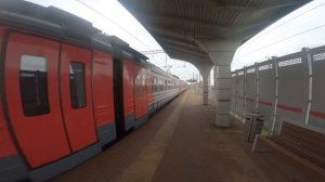 Электропоезд ЭД4М-0428 сообщением "Москва Курский вокзал - Петушки"