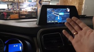 Renault Logan2 - установка планшета